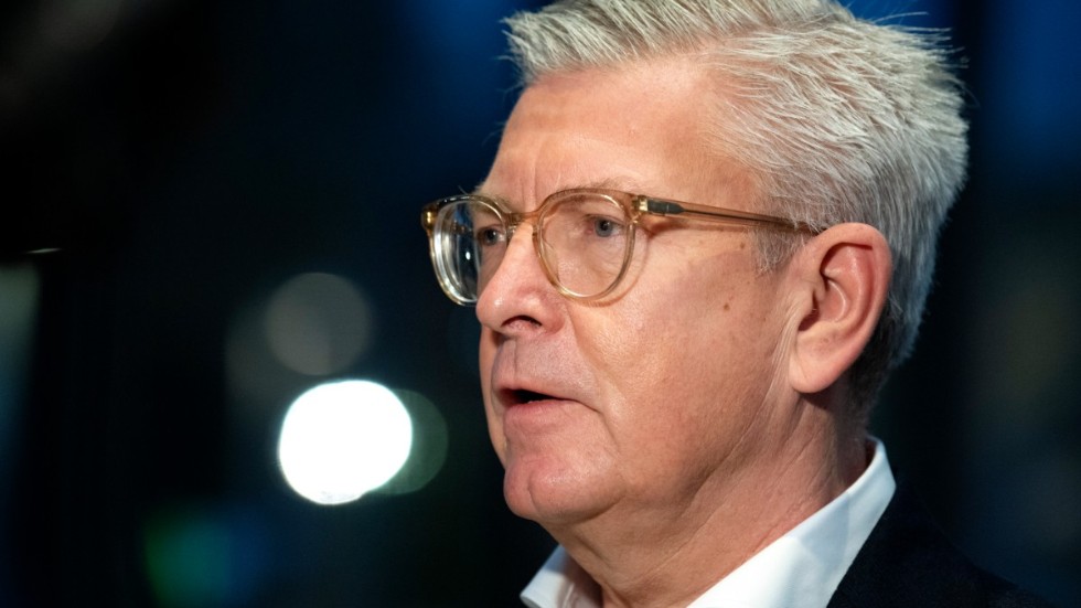 Ericssons vd Börje Ekholm har sagt att exporten till Ryssland upphört. Arkivbild.