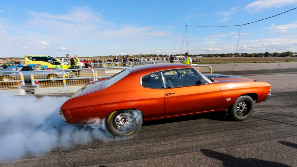 Dragracing på Bråvalla.