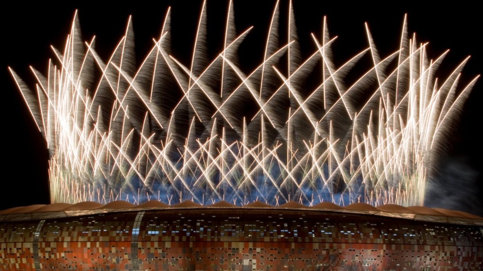First National Bank Stadium i Johannesburg stod som värd för herrarnas VM-final 2010. Arkivbild.
