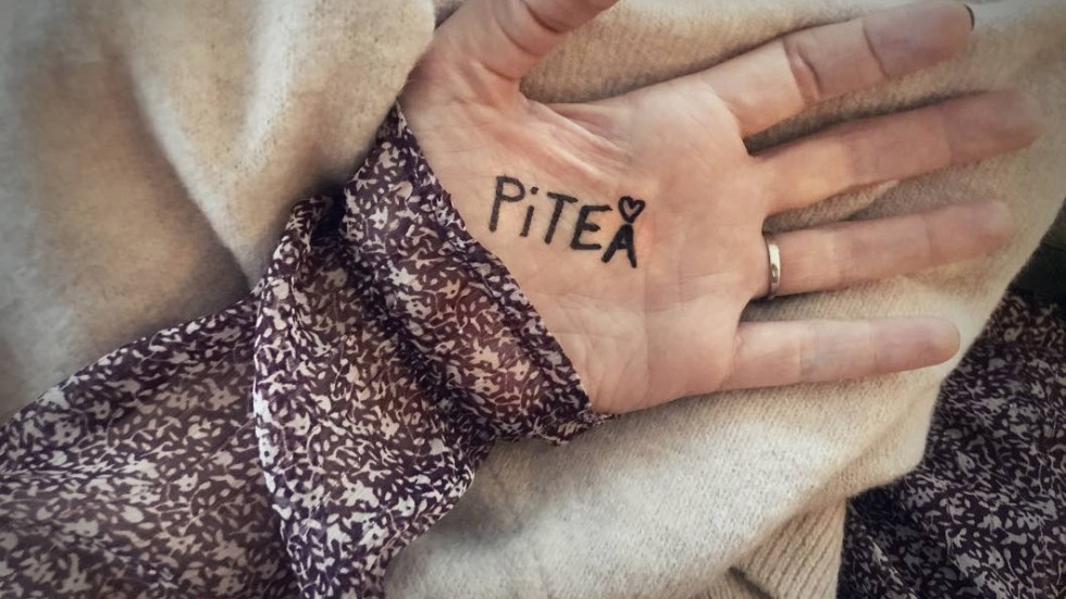 Hemstaden i min handflata.