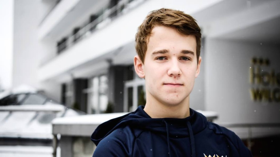 Nils Lundkvist från Piteå är en viktig kugge i Sveriges JVM-lag.