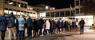 Fullt hus på Bokens afton