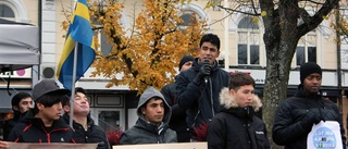 Manifestation för afghanska ungdomar