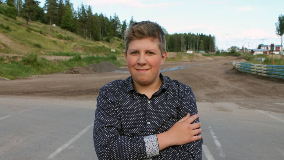 BRA SLUT. SMK Motalas Jonathan Knutsson kom efter många om och men trea i årsavslutningen i Eskilstuna.