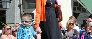 Lantbrukarfru stal modeshow