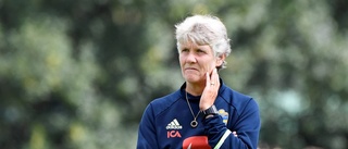 Pressträff med Sundhage