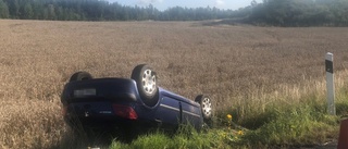 En till sjukhus efter olycka