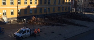 Omvandlingen av Gamla Torget har börjat