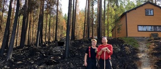 De släckte när Sverige stod i brand