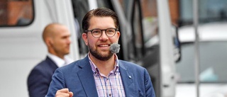 Åkesson håller torgmöte i Motala