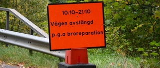 Avstängd bro oroar brandmän