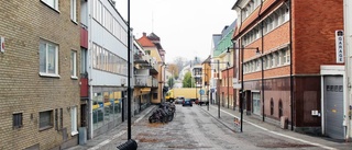 Nu har gatan öppnat för trafik