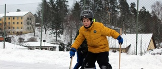 Full fart på isen i Överum