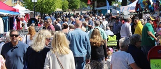 Full fart i Västerviks centrum