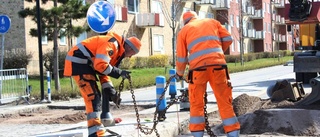 Strulande gupp stänger Storgatan