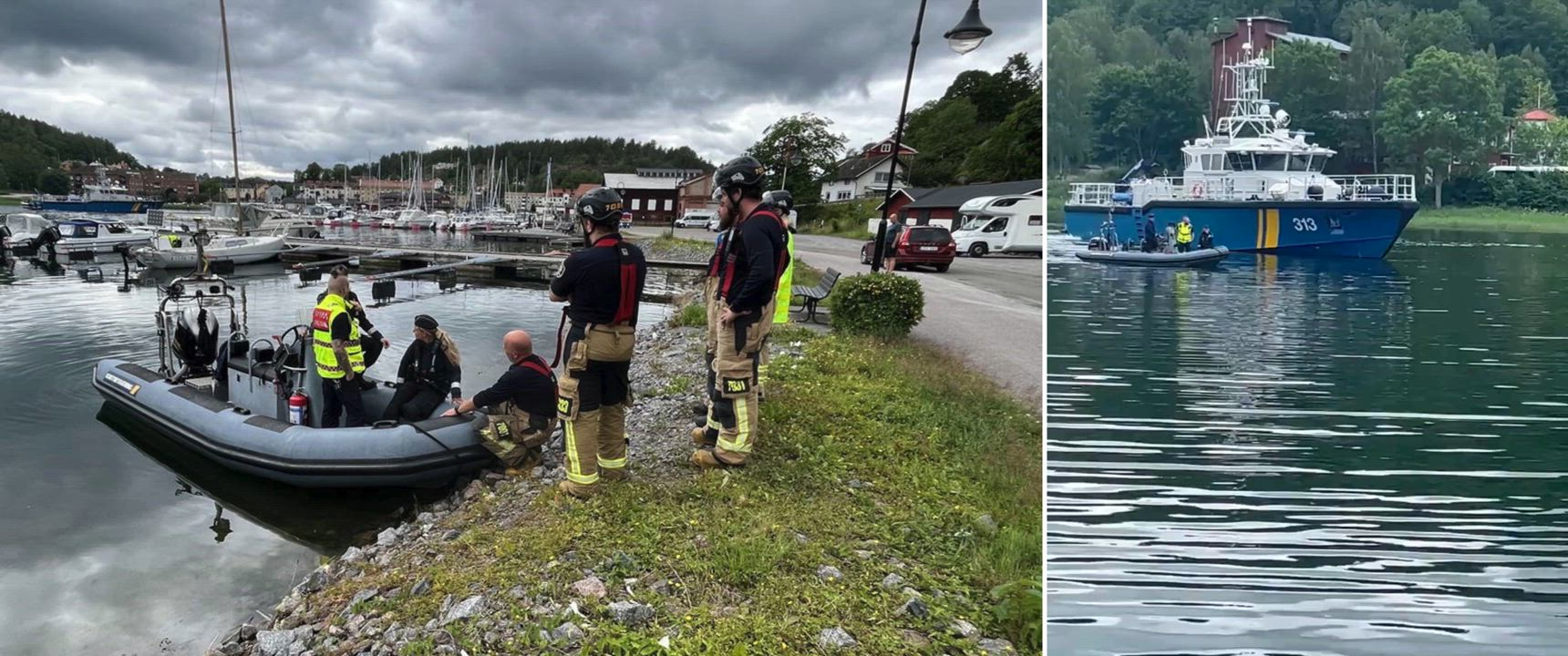 Drivmedel har läckt ut vid hamnen i Valdemarsvik