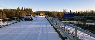 Nybyggda bron i Nattavaara har öppnat för trafik 