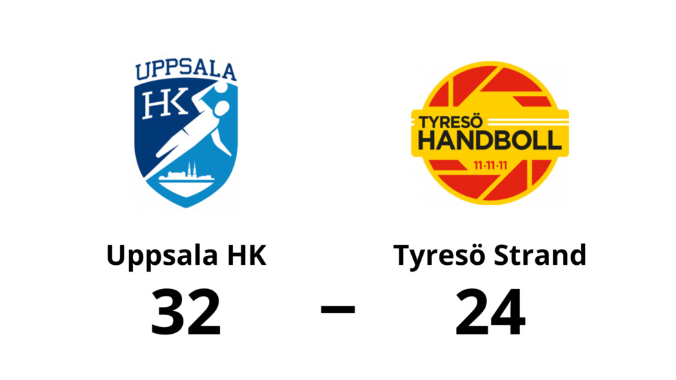 Uppsala HK vann mot HK Tyresö Strand