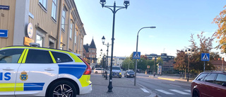 Polisinsats vid Rådhustorget och Smörparken