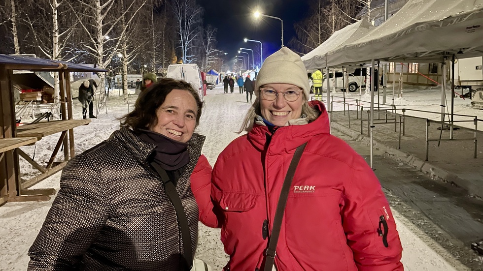 Micaela Johnson och Florence De Rougemont.