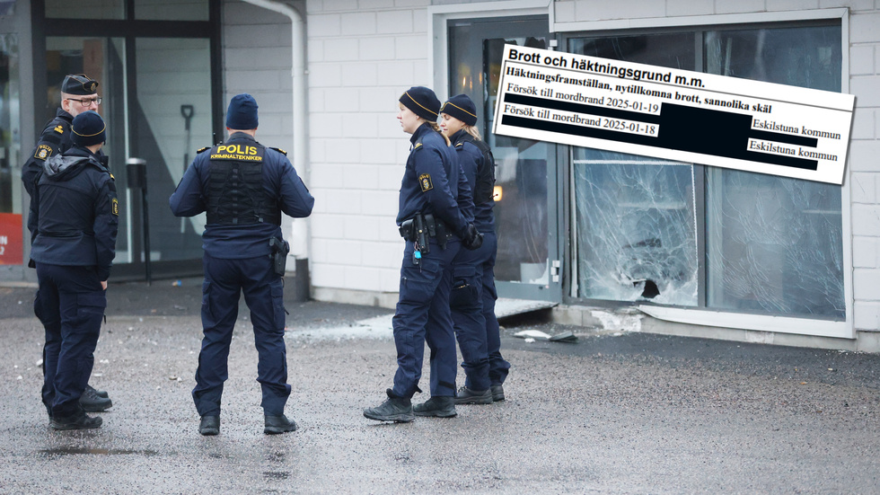 Den 15-åring som redan sitter häktad efter sprängningen vid en restaurang i Eskilstuna misstänks nu även för försök till två mordbränder på samma plats.