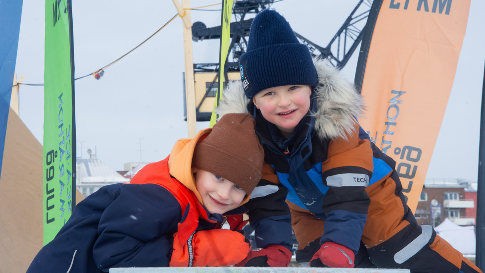 Tage och Alvar Larsson hamnade högst upp på prispallen.