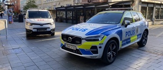 Polisinsats i centrala Eskilstuna: "Aggressiv person"