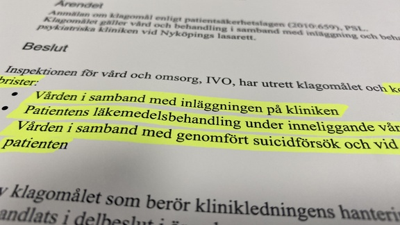 Hannah försökte ta sitt liv på sjukhuset – nu kritiseras vården