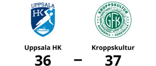 Uppsala HK föll i första matchen mot Kroppskultur