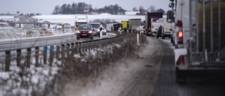 Varning för ishalka i Uppsala län