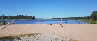 Här var det 26,5 grader – i vattnet: "Valde rätt strand"