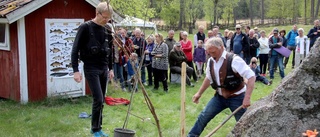 Välbesökt invigning av fiskartorpet på Röllingen