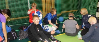 Goalball och mycket annat skoj på läger