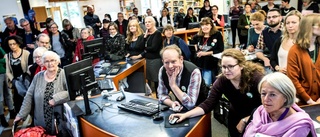 Förvåning på Stadsbiblioteket