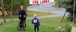 Sprang för livet – samlade in 50 000