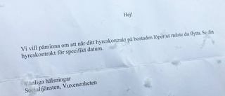 Starka reaktioner på vräkningsbesked