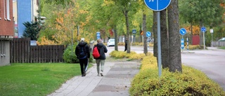 Håll till vänster på gc-vägen