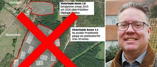 Plan på 30 villatomter får nobben av regionen – men kyrkan hoppas fortfarande • ”Gå igenom och se hur vi hanterar det”