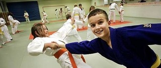 Ingen rädsla på judoträningen