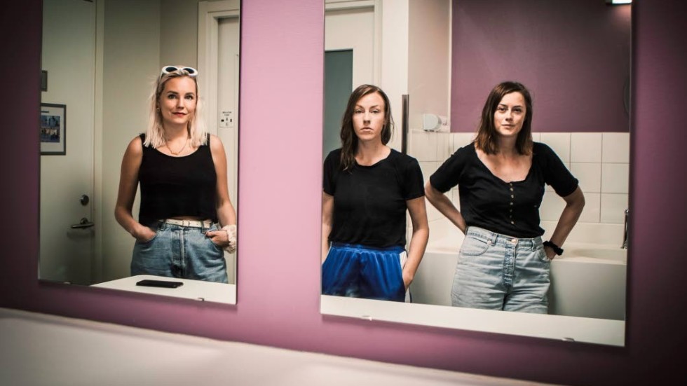 Martina Elm, Tove Berglund och Ellen Norlund vill göra en djupdykning i ämnet dop tillsammans med publik.