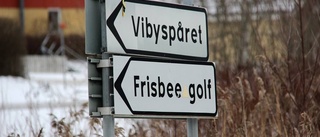 Bana för frisbeegolf – kanske i framtiden