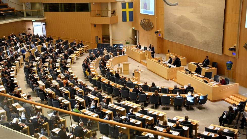 Patrik Karlson blir en av 349 ledamöter i Riksdagen.