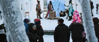 Kylig snöfestival lockade mycket folk