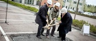 Första spadtaget för FREIA-laboratoriet