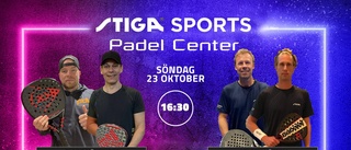 Se söndagens elitfajt i padel mellan Mäntykorpi/Jacobsson och Carlsson/Holmström