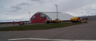 Just nu: Krasch på Kiruna Airport