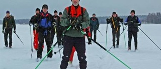 Nyfikna skrinnare trotsade snövädret