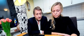 Krister Hammarbergh och hans sambo Natalia Tochylenkova följer situationen i Ukraina