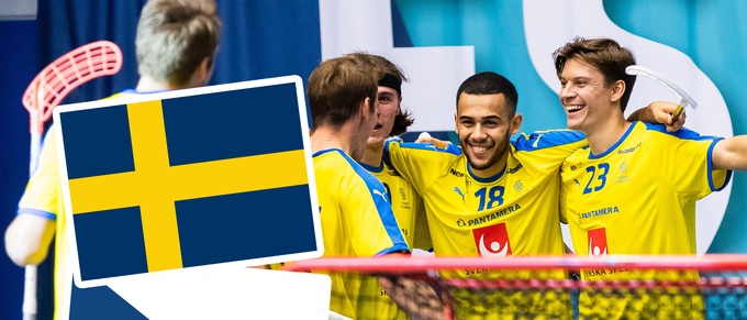 Se Sveriges match mot Tjeckien i innebandy