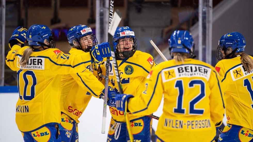 Sverige vann den avslutande matchen mot Frankrike med 3–2.